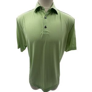 FootJoy Pastel Green Short Sleeve Golf Polo- M